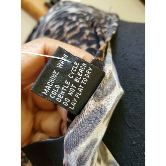 NWT Susie in the City Animal Print Dress Small - Picture 8 of 8